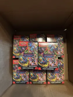 Pokemon TCG ME02 Phantasmal Flames Booster Bundle Lot of 8 Sealed New - Image 1