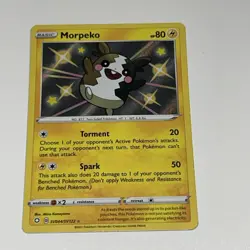 Pokemon TCG English Morpeko SV044/SV122 Shining Fates: Shiny Vault Holo NM - Image 1