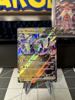 Miraidon ex 122/162 Double Rare - Temporal Forces Pokemon TCG - NM *2 - Image 1
