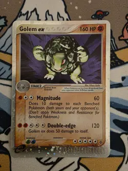 Golem EX 91/97 Dragon Holo Rare Pokemon TCG Nintendo - Image 1