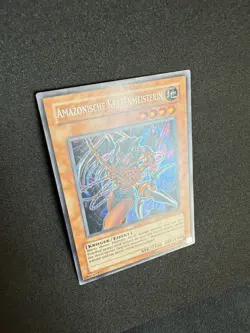 Yugioh Amazonische Kettenmeisterin , rp01-de097 secret rare NM- Retro Pack 1 - Image 5