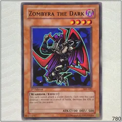 Zombyra the Dark - SYE-022 - Common 1st Edition Yugioh - Image 1