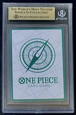 BGS 9.5 One Piece OP01 Don Card Alt Art - English - Romance Dawn - Graded - Image 2