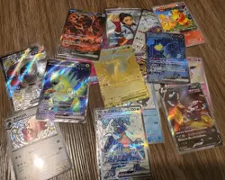 Pokemon Japanese Card Lot - Mega Charizard MUR, Hoopa SAR, Garchomp UR, Etc - Image 1