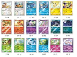 Pokemon Chinese Eevee Gem Pack Vol.2 CBB2C Master ball complete 18 cards carte - Image 1
