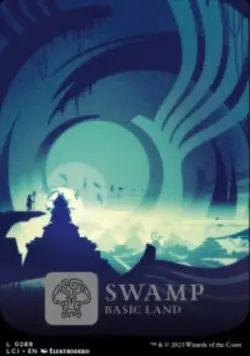 Swamp The Lost Caverns of Ixalan (LCI) 289 MTG Foil - Image 1