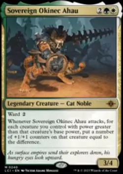 Sovereign Okinec Ahau The Lost Caverns of Ixalan (LCI) 240 MTG Regular - Image 1