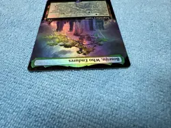 MTG Boseiju, Who Endures 501 Rare Foil Extended Art Kamigawa Neon Dynasty - Image 5