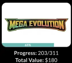 Mega Evolutions Master Set Pokemon TCG Cards Near Mint - Image 1