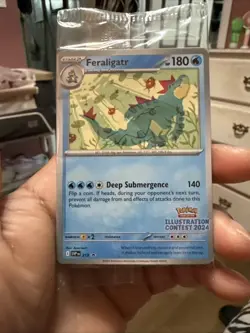 Pokemon TCG Illustration Contest 2024 Promo Cards SEALED (All 3 Promos) - Image 1