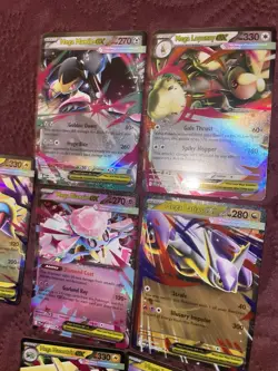 Pokemon Mega Evolutions Ex Card Lot - Image 3