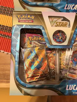 Pokemon TCG Lucario VSTAR Premium Collection Box X2 Fusion Strike 820650851247 - Image 2