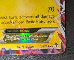 Jolteon EX 28/83 Generations Holo Pokemon Card - Near Mint - Image 5