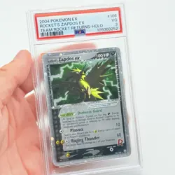 CARTA POKEMON ROCKET’S ZAPDOS 106/109 - 2004 - TEAM ROCKET RETURNS - ENG - PSA 3 - Image 2