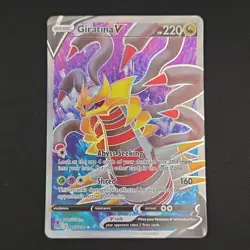 Pokemon TCG Card Giratina V 185/196 SWSH Lost Origin Ultra Rare Full Art - NM - Image 1