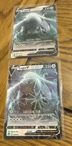Lucia V 138/195 Silver Tempest Pokemon Card TCG Ultra Rare Full Art, Holo + Base - Image 1