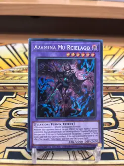Yugioh Azamina Mu Rcielago 25LP-EN011 Secret Rare - Image 1