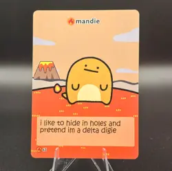 Mandie 63 - Pokiebubies V1 1st Edition - Chef Ken Lee - Fan Art/Non-TCG Card - Image 1