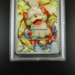 PSA 9 Hisuian Growlithe 181/167 Pokemon Twilight Masquerade Holo Graded Card - Image 3