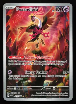 Fezandipiti 073/064 Illustration Rare Shrouded Fable Pokemon Card - Image 1