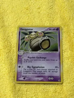 Pokemon Exeggutor TCG Holo Card FireRed & LeafGreen, 5/112, Rare - Image 1