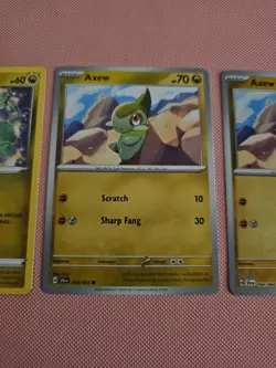 Axew Bundle - Pokemon TCG - 3x Cards - Image 3