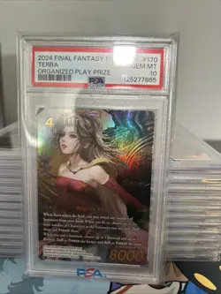 PSA 10 Final Fantasy TCG Terra Gold Promo Prize Card PR-170/15-037L FFTCG - Image 1