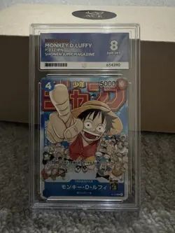 (ACE 8) Monkey D Luffy P-033 Promo Card 1/2023 Shonen Jump Japan Edition - Image 1