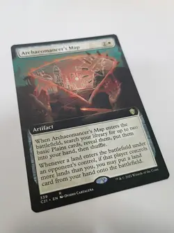 MTG: Commander 2021: Extended Art Archaeomancer's Map: LP Condition - Image 2