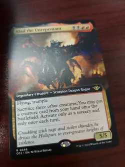 Akul the Unrepentant (Extended Art) Outlaws of Thunder Junction Regular - Image 1