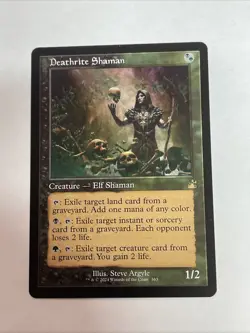 Deathrite Shaman (Retro Frame) Ravnica Remastered #363 Rare - Image 1