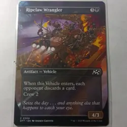 Ripclaw Wrangler *Borderless Common* Magic MtG x1 Aetherdrift - Image 1