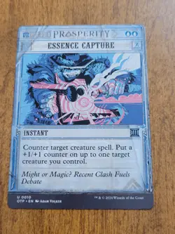 MTG, Essence Capture, U, Outlaws of Thunder Junction, Breaking News, OTP, 0010 - Image 1