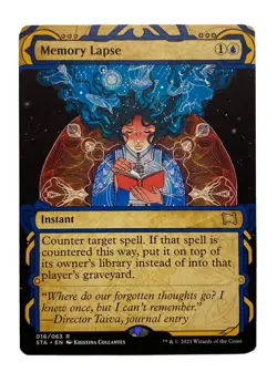 MEMORY LAPSE STRIXHAVEN MTG INSTANT BLUE RARE - NM - Image 1
