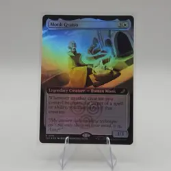 Monk Gyatso R Extended Art Foil #173 | TLE Avatar Eternal | MTG - Image 1