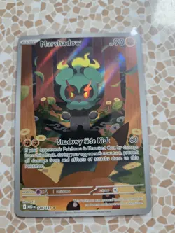 Pokemon TCG Marshadow 146/132 Rare Full Art Holo Mega Evolution - Image 1