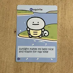Squirlie Pokiebubies 41 V1 1st Ed Fan Art Chef Ken Lee Pokemon Squirtle - Image 1
