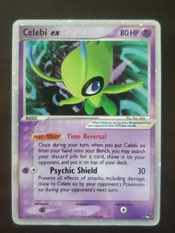Pokemon Celebi EX 17/17 POP Series 2 Promo Holo Rare - Image 1