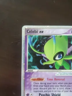 Pokemon Celebi EX 17/17 POP Series 2 Promo Holo Rare - Image 3