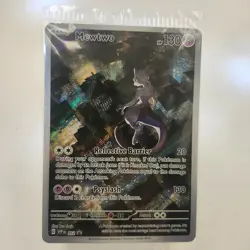 Pokemon TCG Mewtwo 052 Scarlet & Violet Promo NM Sealed - Image 1