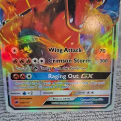 Pokemon Burning Shadows - CHARIZARD GX - 2017 - 020/147 - ULTRA RARE HOLO - Image 2