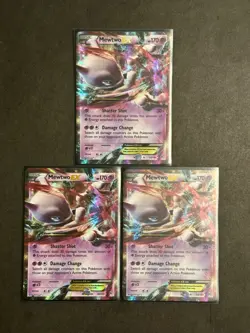 Pokemon TCG XY Breakthrough Mewtwo EX 62/162 Lot - Image 1