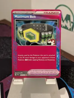 154/162 Maximum Belt Ace Spec Prize Pack Series Stamped Play Pokemon TCG - Image 1