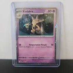 Pokemon Scarlet & Violet 151 Holo Kadabra Cosmos Promo 064/165 - Image 1