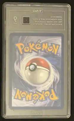 Pokemon Umbreon ex Prismatic Evolution Black Star Promo SVP EN 176 TAG 9 MINT - Image 2