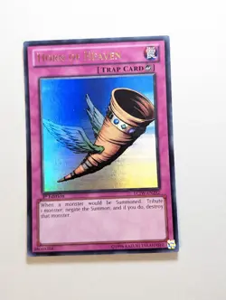 Horn of Heaven - LCJW-EN292 - Ultra Rare - 1st Edition YuGiOh! - Image 1
