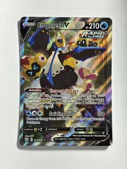 Pokemon Card Empoleon V 146/163 Battle Styles Alternative Full Art Rare NM - Image 1