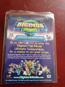 Digimon The Movie Promo- Sealed Card Pack - Image 2