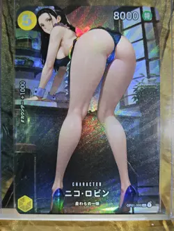 NICO ROBIN Waifu Goddess Card CUSTOM MADE - Image 2