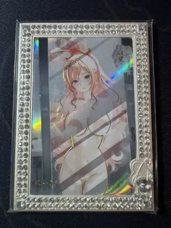 Goddess Shirahoshi Diamond Card Metal Shower Waifu Doujin Case Prize One Piece - Image 1
